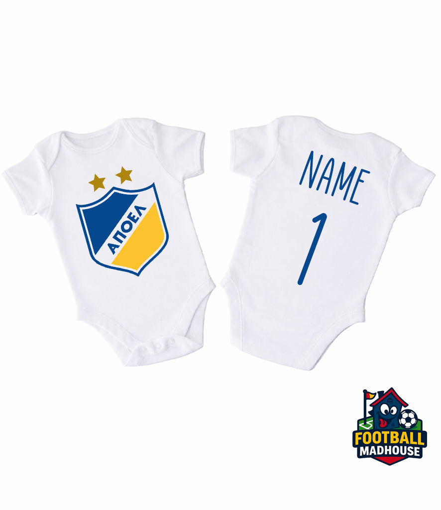 APOEL Football Personalised Bodysuit