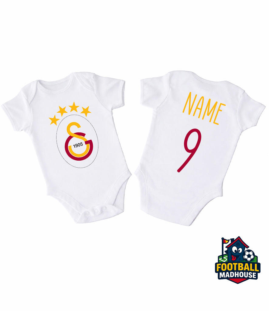 Galatasaray Football Personalised Bodysuit