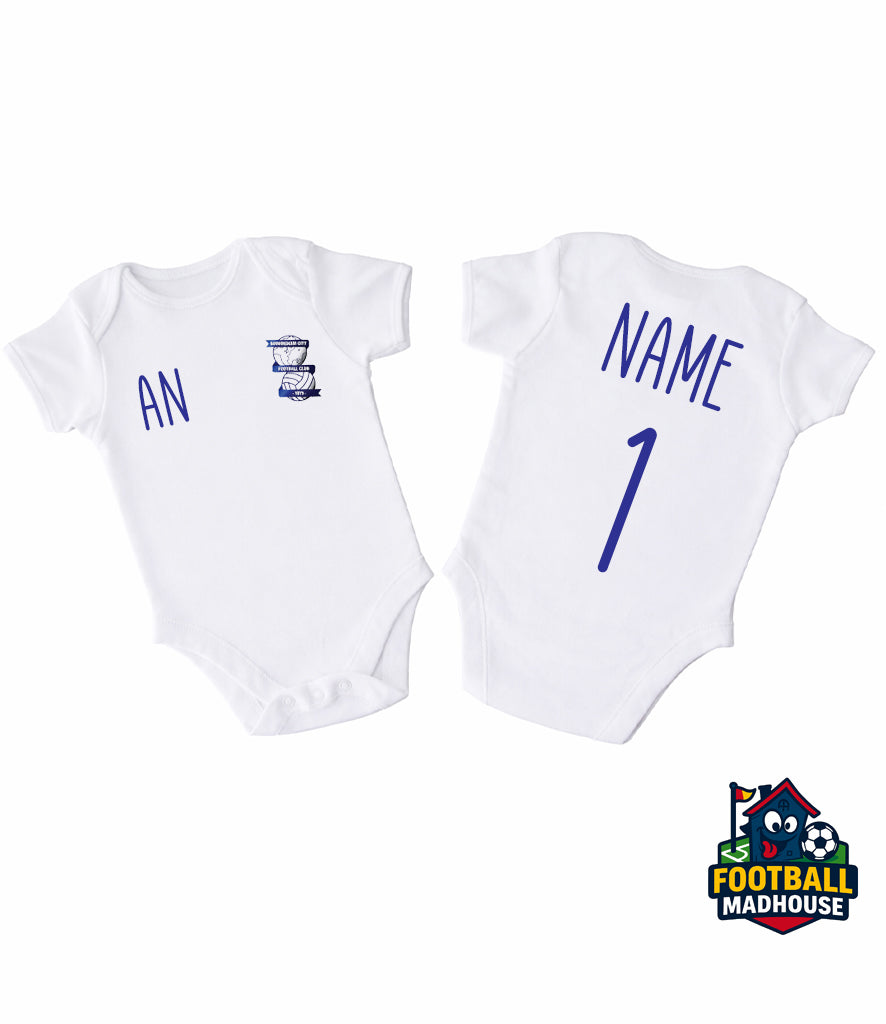 Birmingham City Football Personalised Bodysuit
