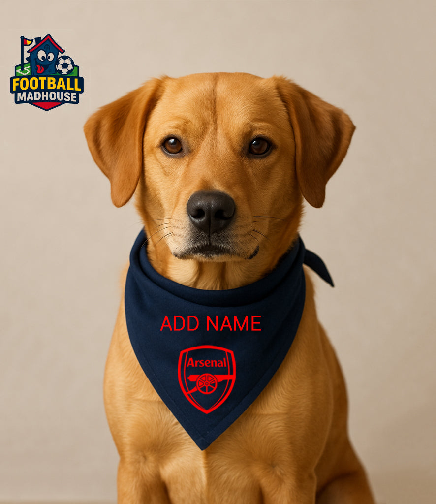Arsenal Navy Dog Bandana