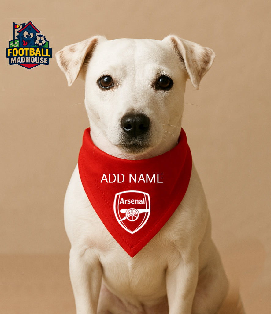Arsenal Red Dog Bandana