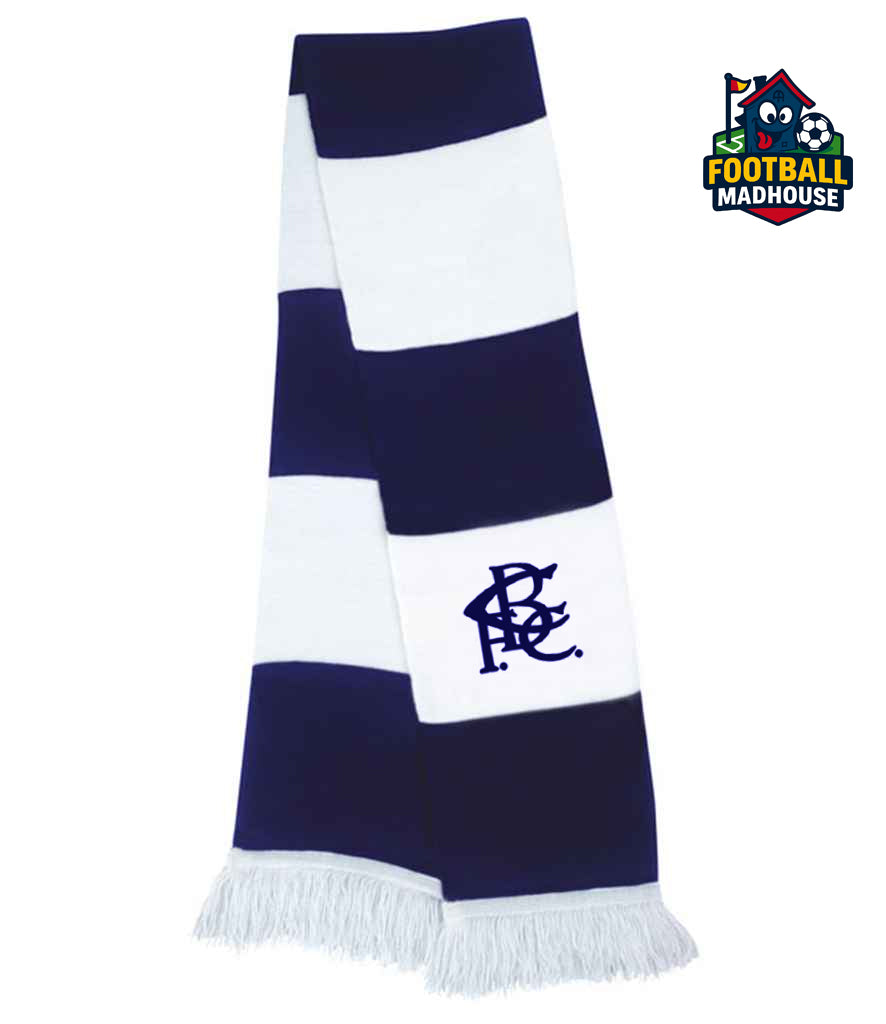 Birmingham City Retro White & Navy Scarf