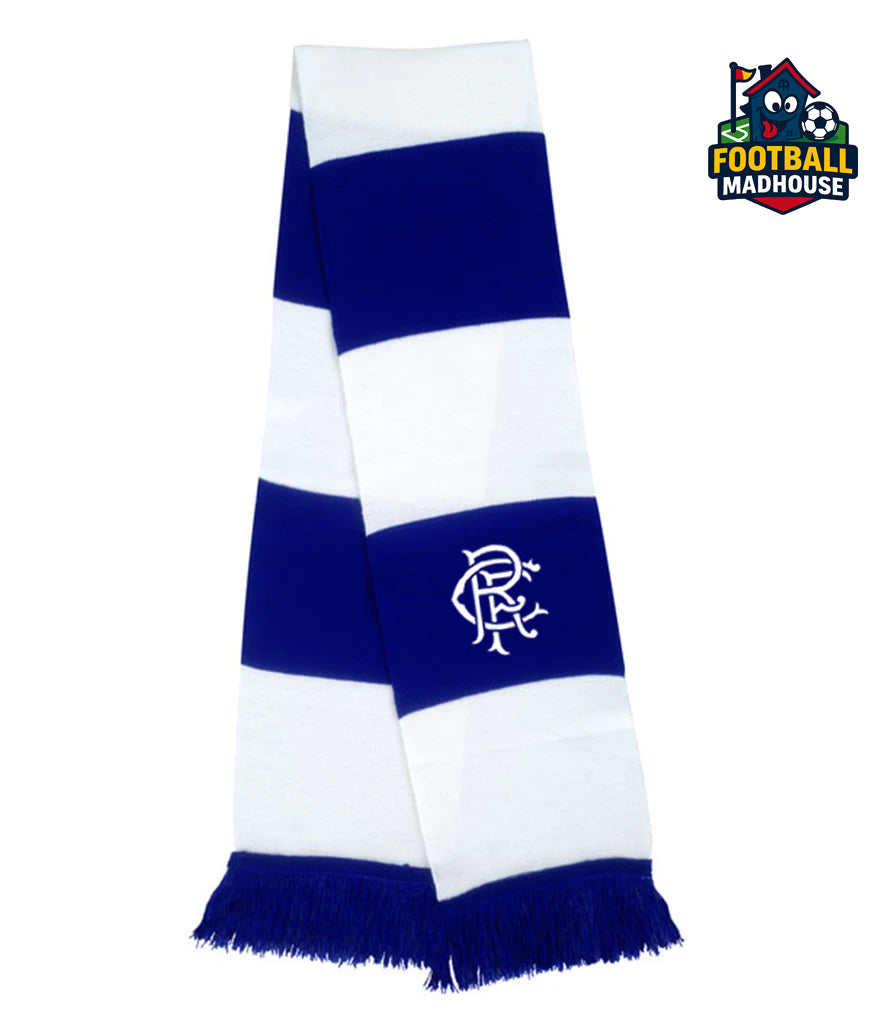 Glasgow Rangers Blue & White Scarf