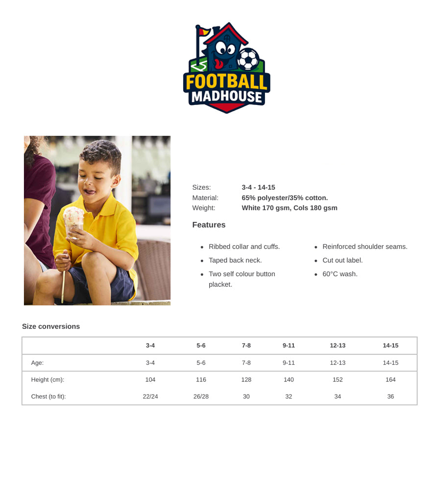 West Ham United Hammers Grey Polo