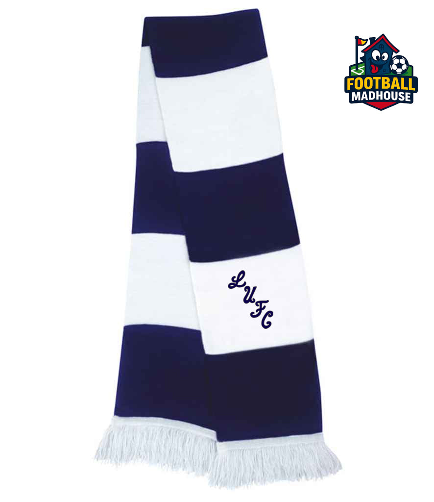 Leeds United 1996 Retro Navy & White Scarf
