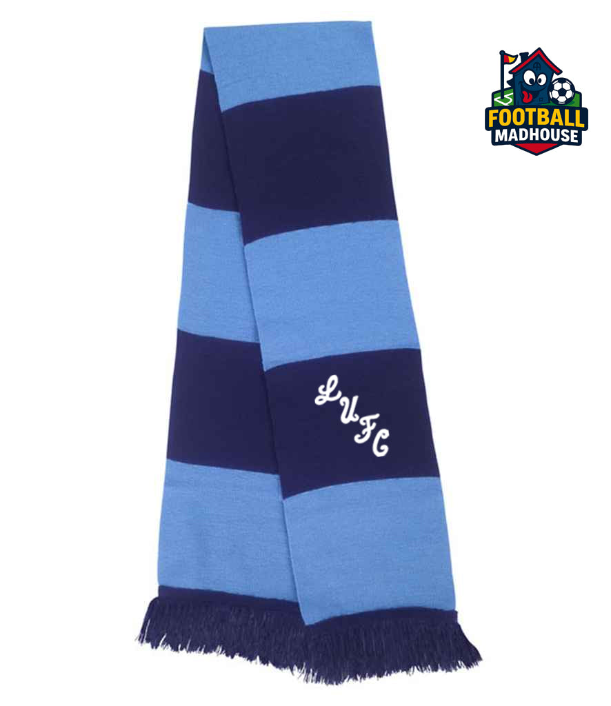 Leeds United 1996 Retro Navy & Light Blue Scarf