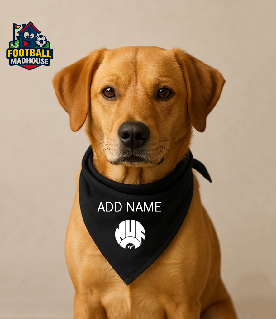 Newcastle United Retro Black Dog Bandana