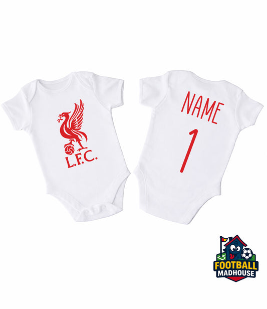 Liverpool Football Personalised Bodysuit