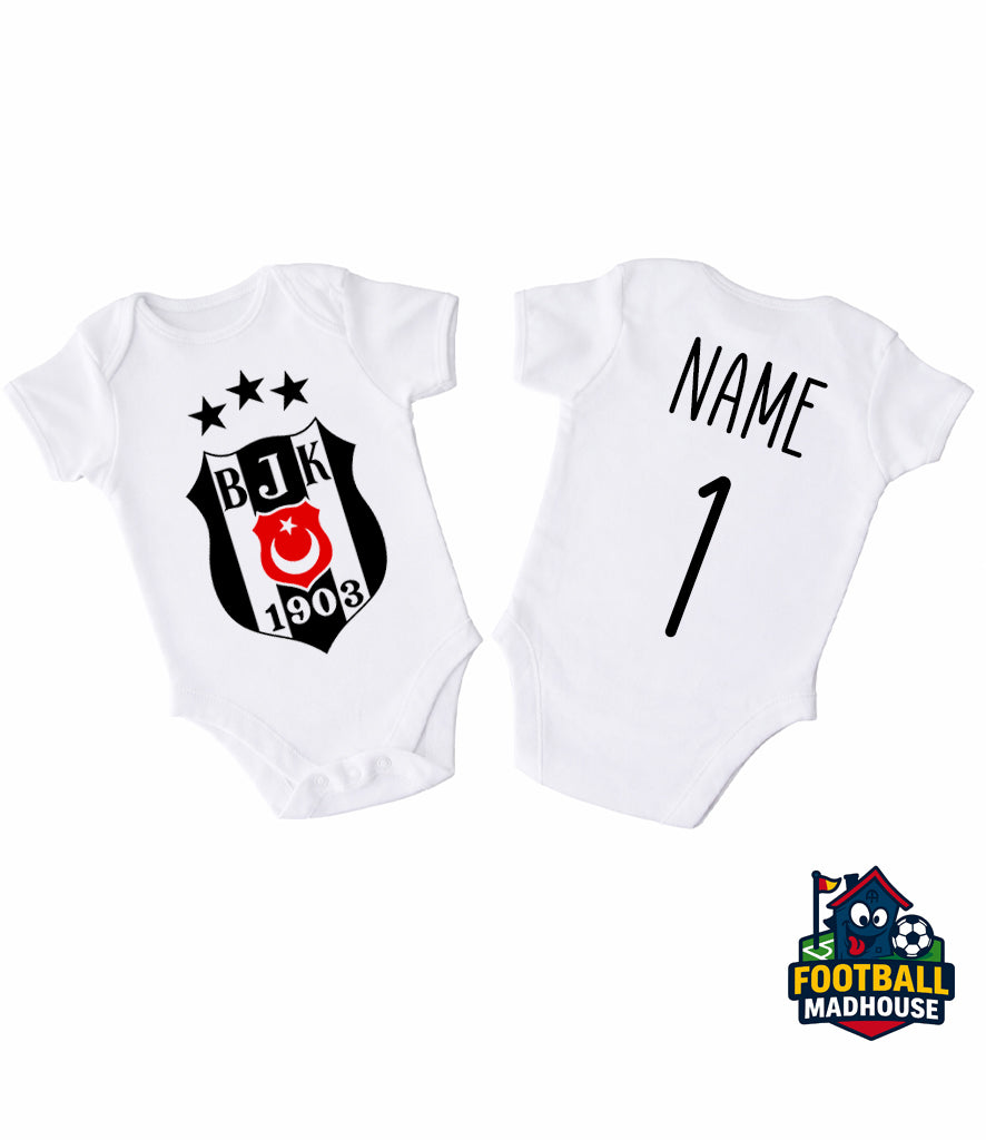 Besiktas Football Personalised Bodysuit