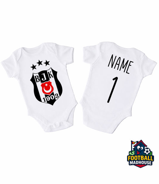 Besiktas Football Personalised Bodysuit