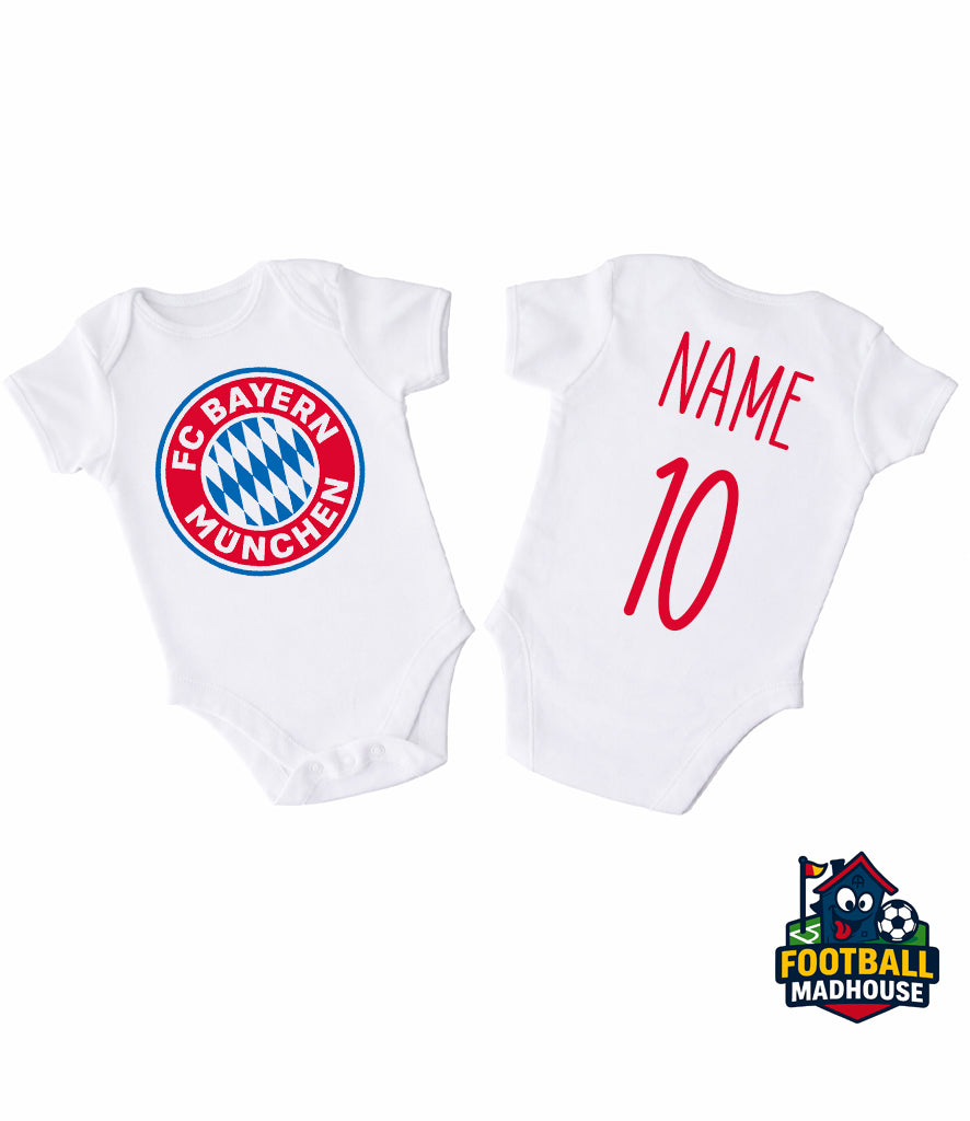 FC Bayern Munich Football Personalised Bodysuit