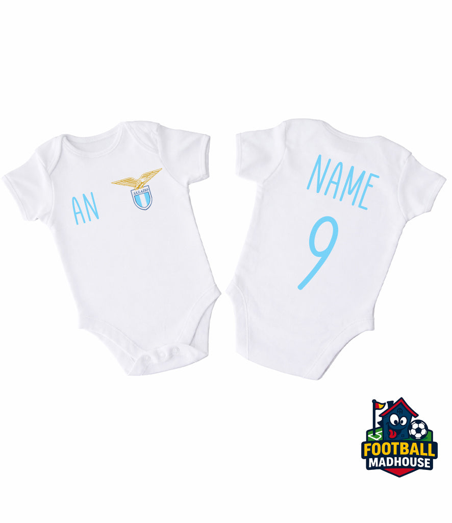 Lazio Football Personalised Bodysuit