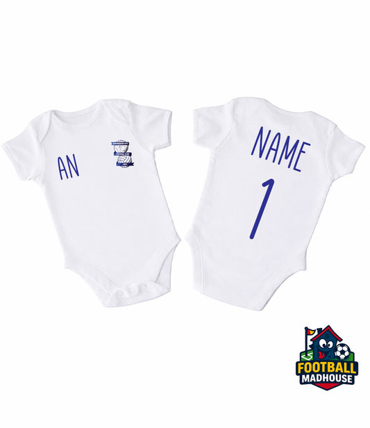 Birmingham City Football Personalised Bodysuit
