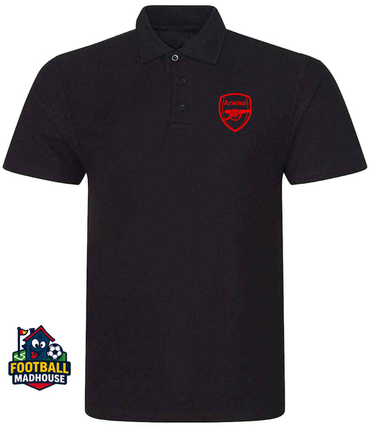 Arsenal Black Polo