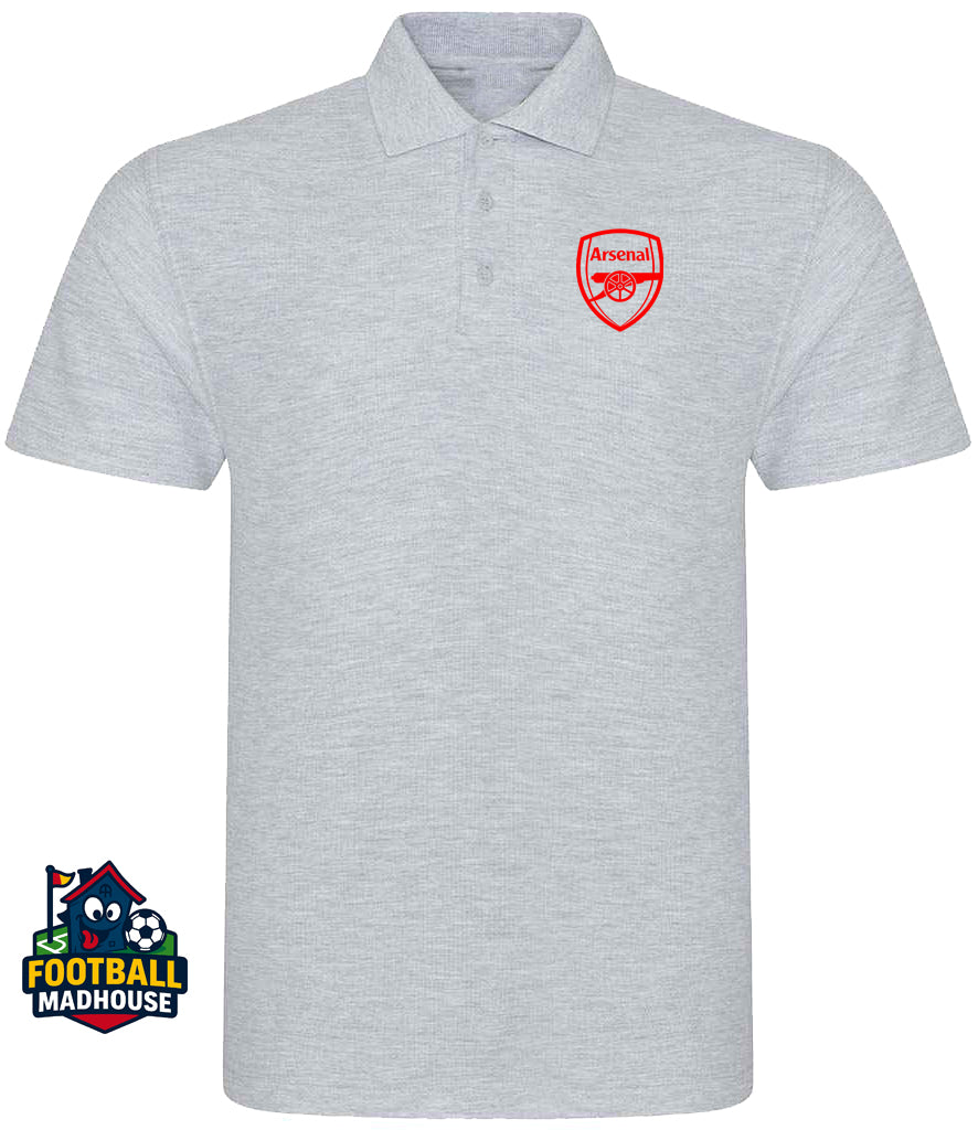 Arsenal Grey Polo