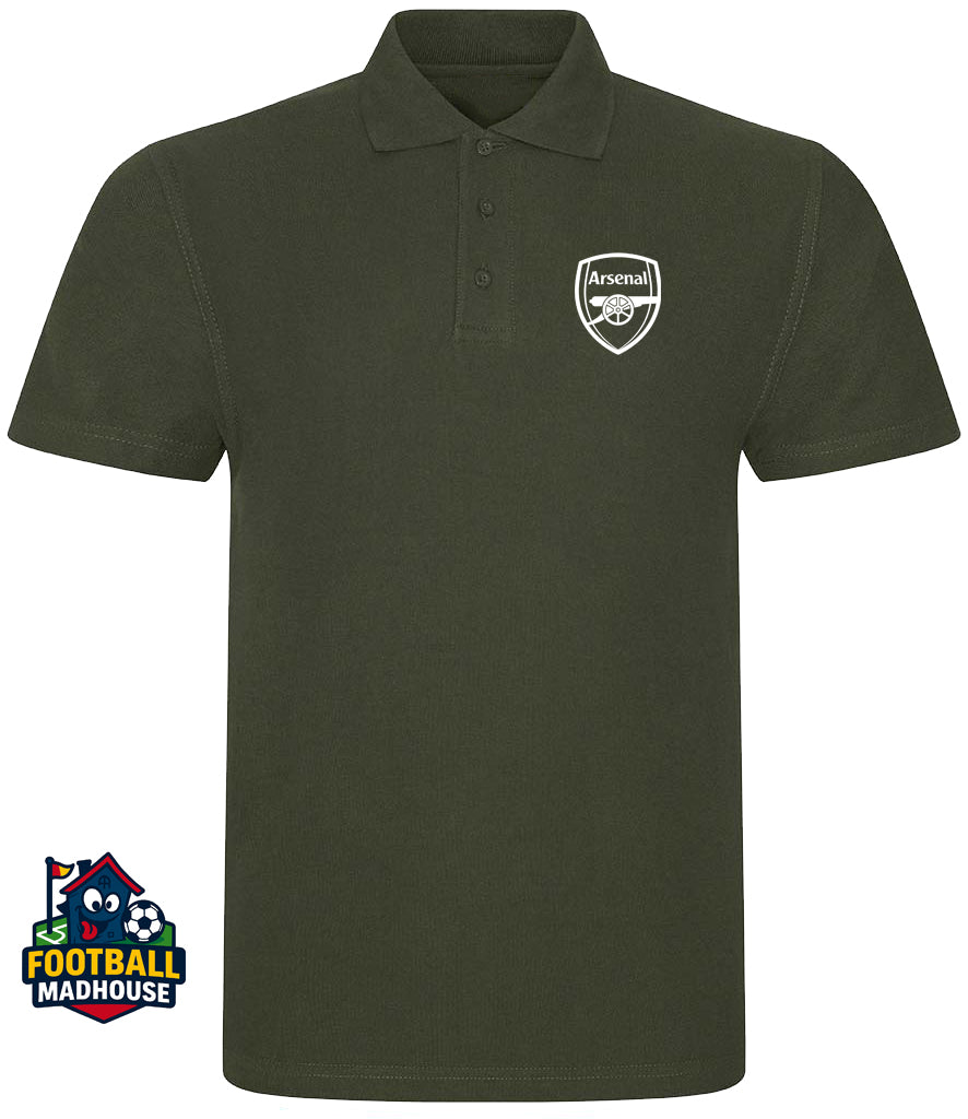 Arsenal Khaki Polo