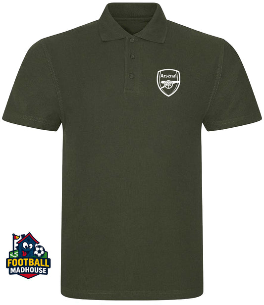 Arsenal Khaki Polo