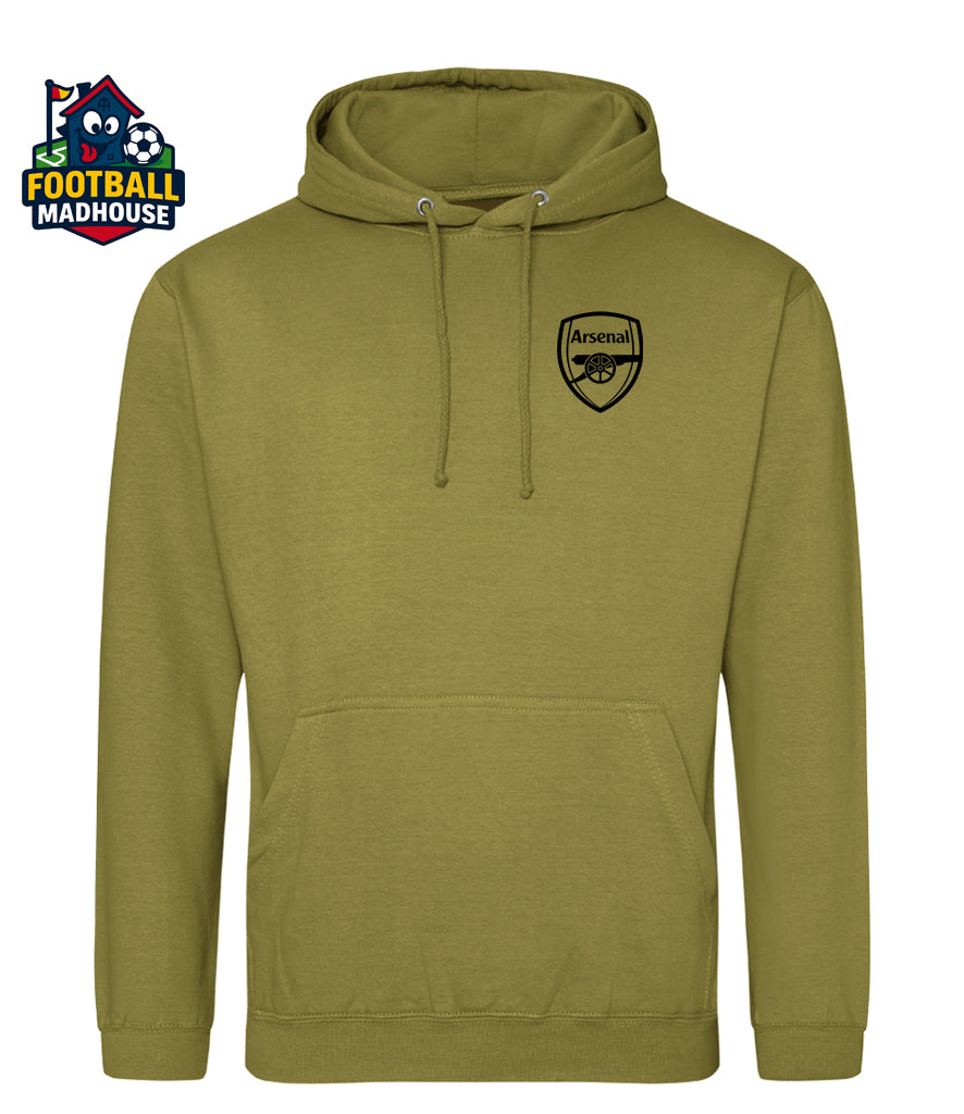 Arsenal Khaki Hoodie