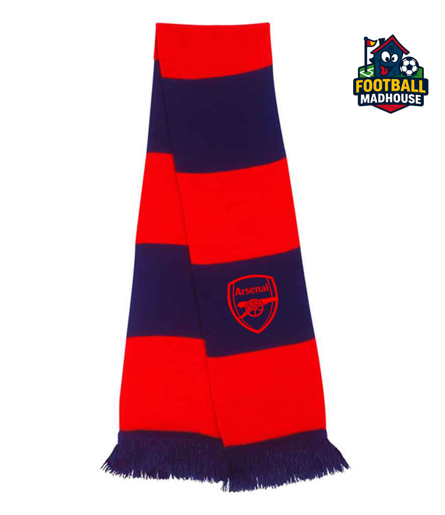 Arsenal Navy & Red Scarf