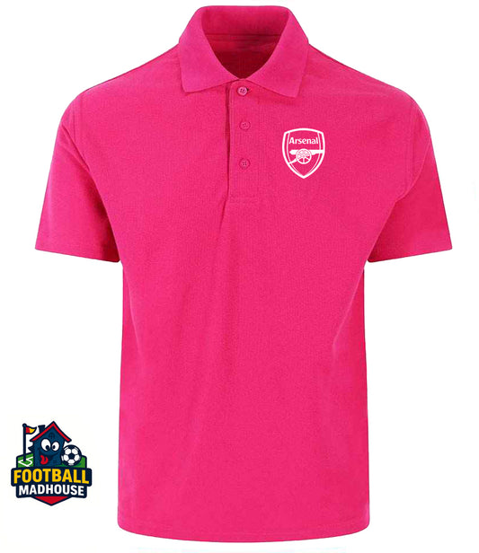 Arsenal Hot Pink Polo