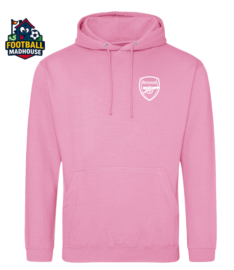 Arsenal Pink Hoodie