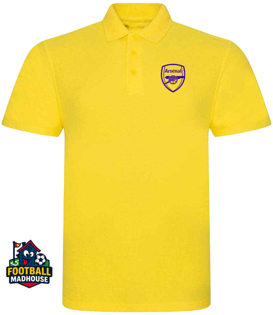 Arsenal Yellow Polo