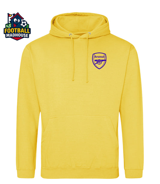 Arsenal Yellow Hoodie