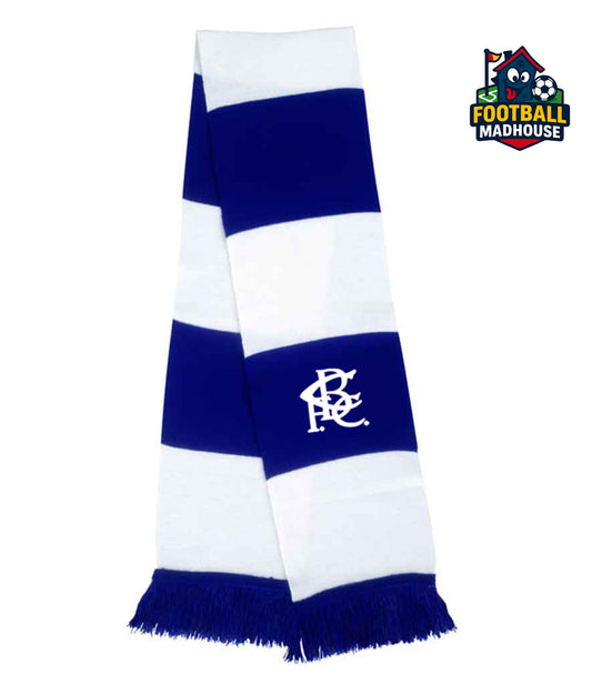 Birmingham City Retro Blue & White White Scarf