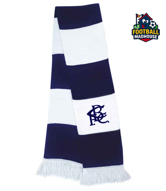 Birmingham City Retro White & Navy Scarf