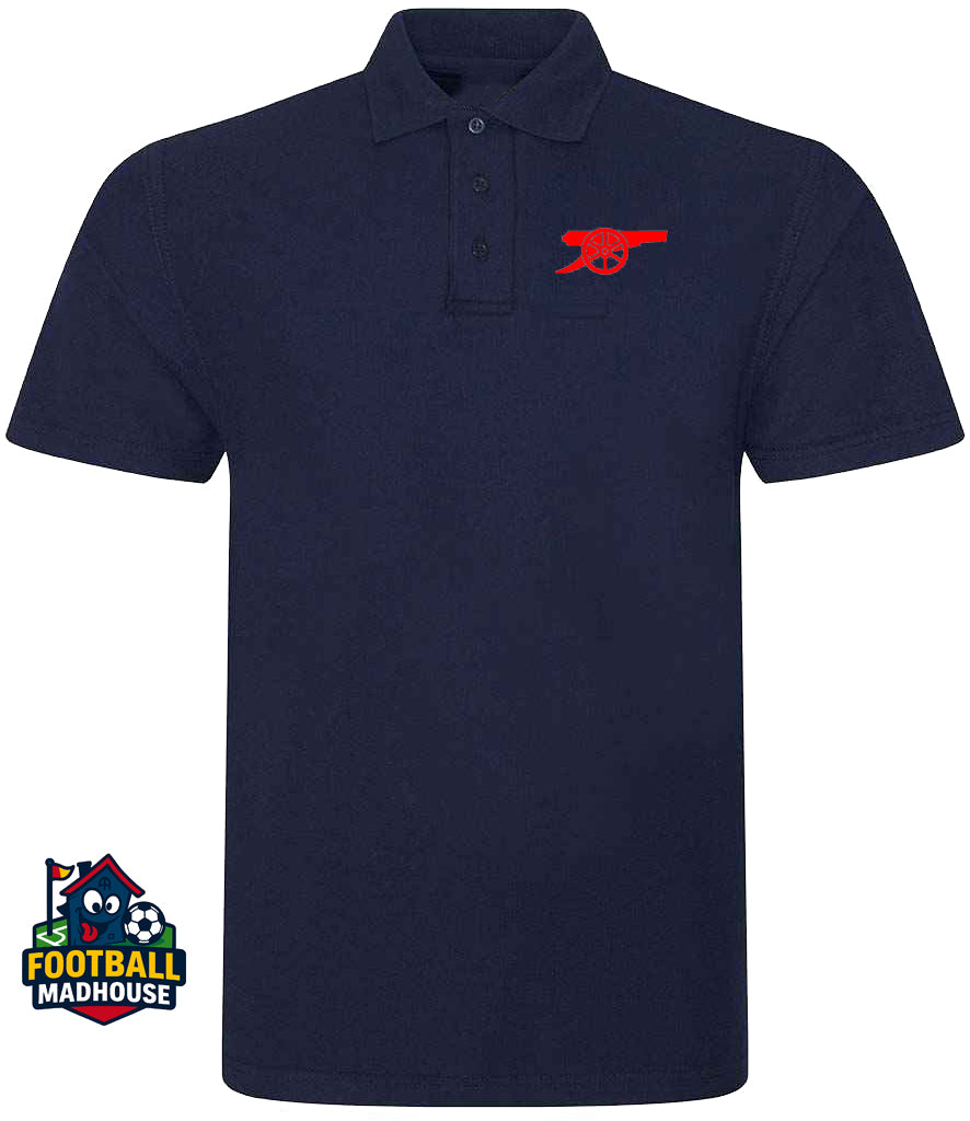 Arsenal Cannon Navy Polo