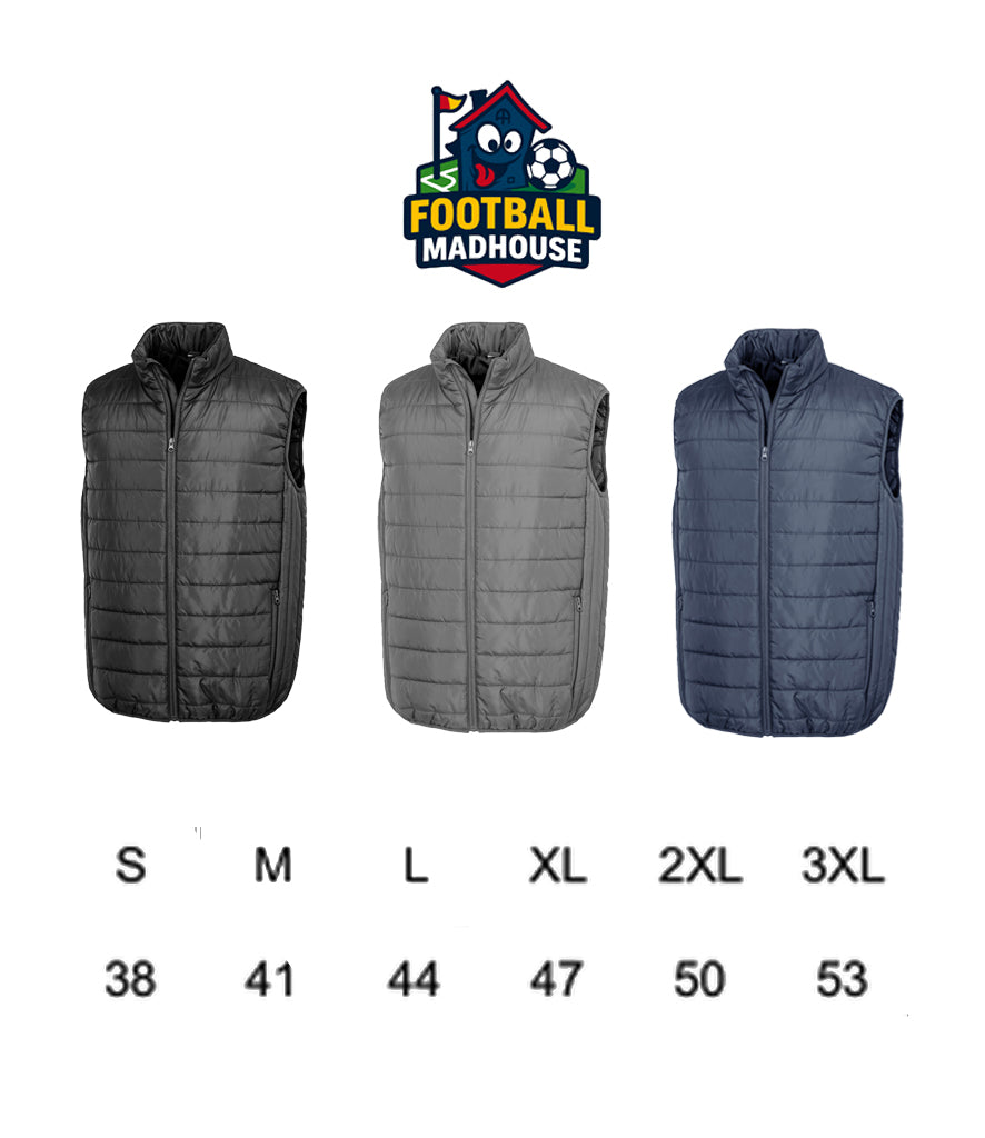 Birmingham City Retro Grey Bodywarmer