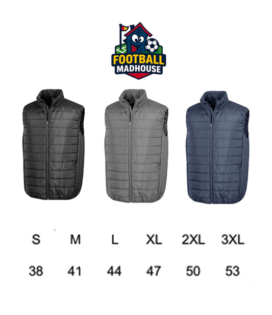 Newcastle United Retro Black Bodywarmer