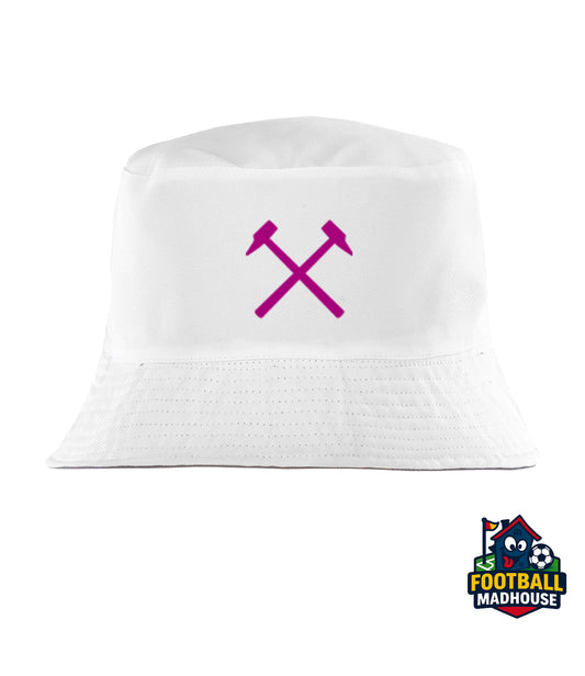 West Ham Hammers White Bucket Hat