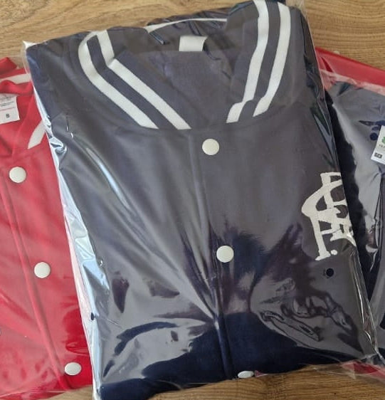 Birmingham City Navy & White Varsity Jacket