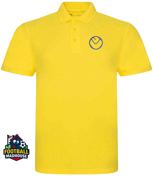 Leeds United 1974 Retro Yellow Polo