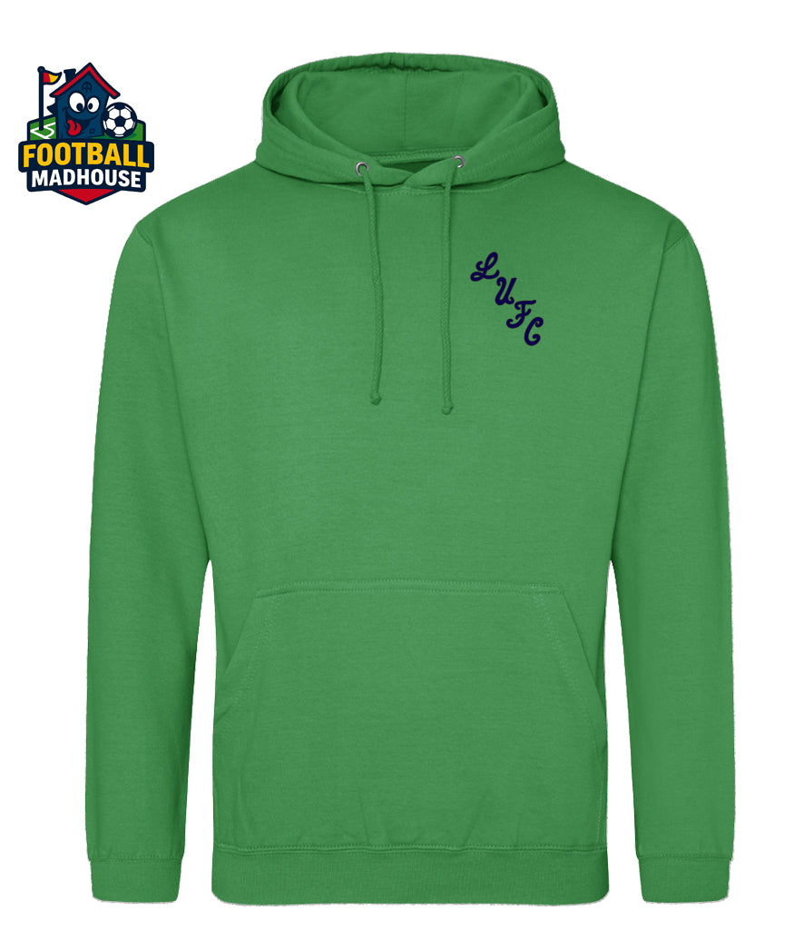 Leeds United 1996 Retro Green Hoodie