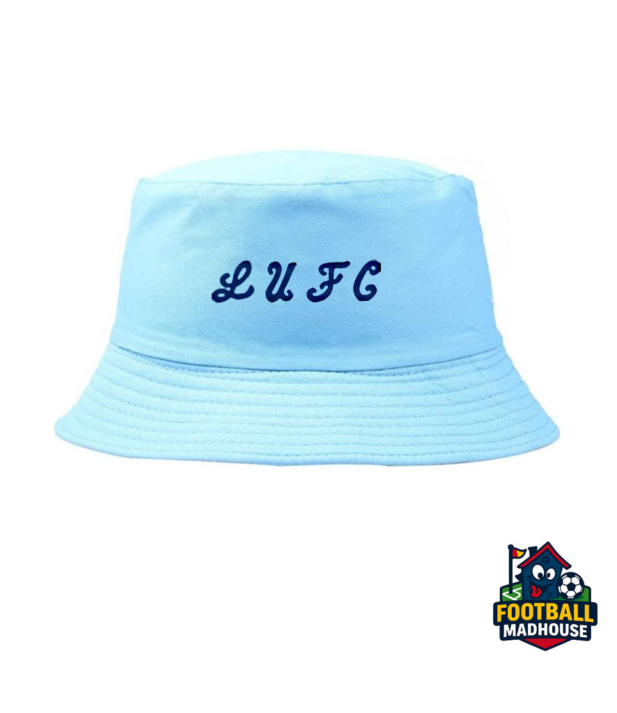 Leeds United 1996 Retro Light Blue Bucket Hat
