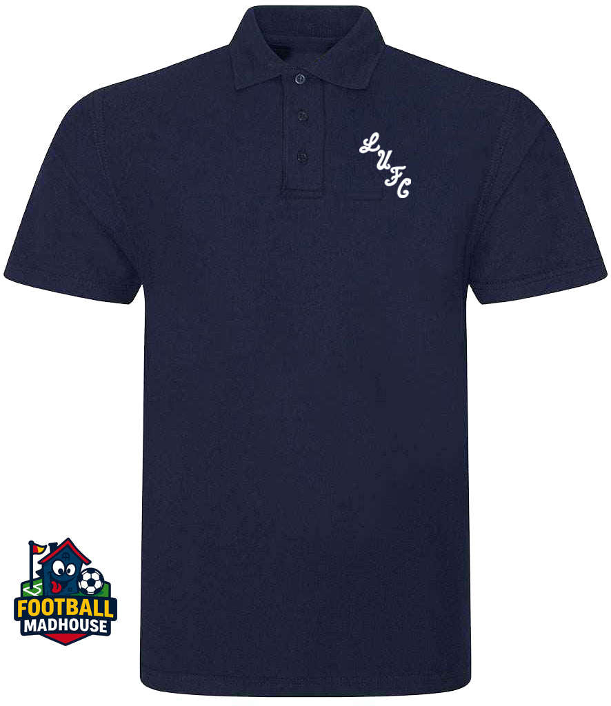Leeds United 1996 Retro Navy Polo