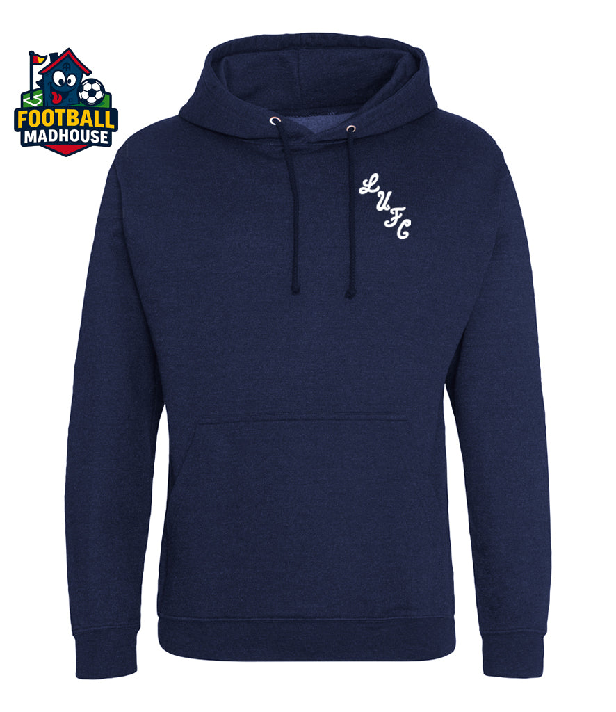 Leeds United 1996 Retro Navy Hoodie