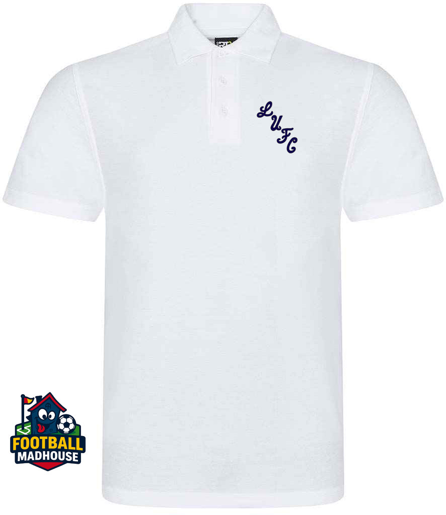 Leeds United 1996 Retro White Polo