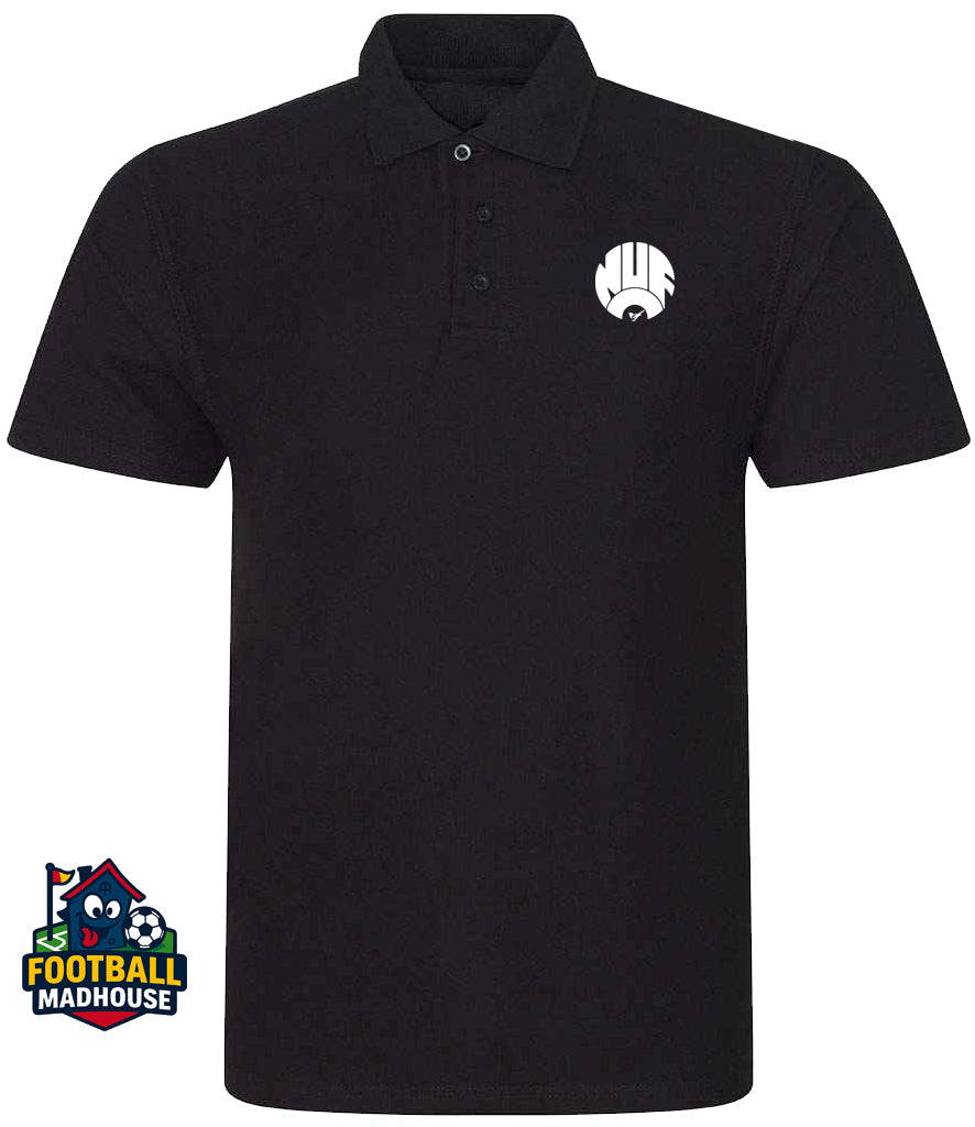 Newcastle United Retro Black Polo