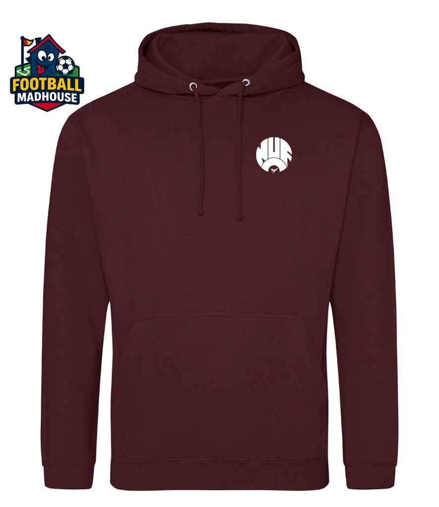 Newcastle United Retro Burgundy Hoodie