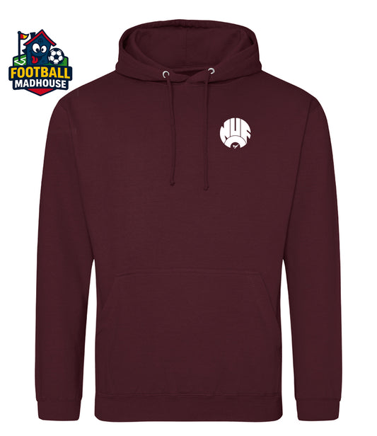 Newcastle United Retro Burgundy Hoodie