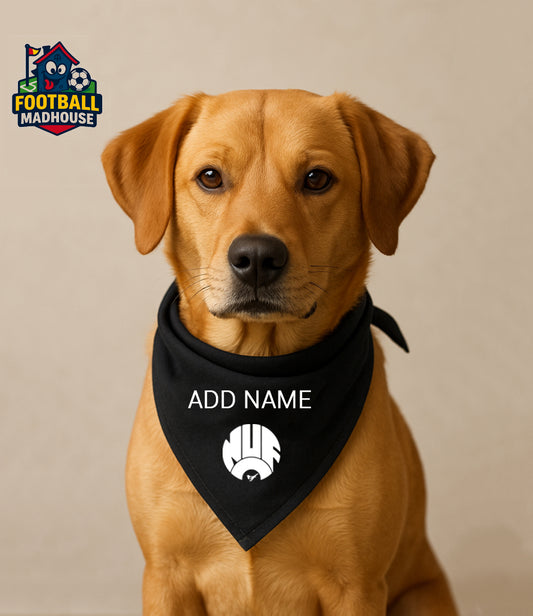 Newcastle United Retro Black Dog Bandana