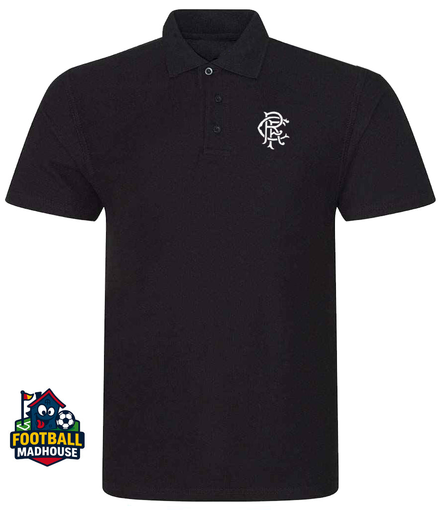 Glasgow Rangers Black Polo