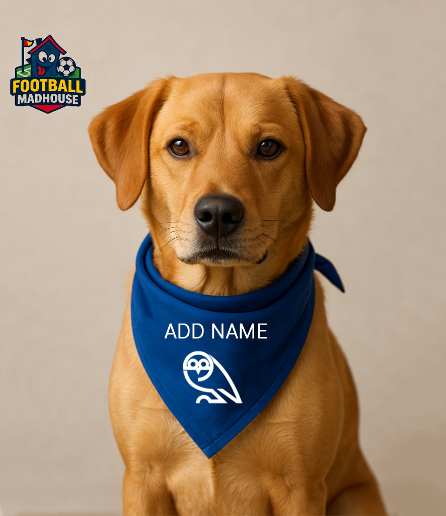 Sheffield Wednesday Retro Blue Dog Bandana