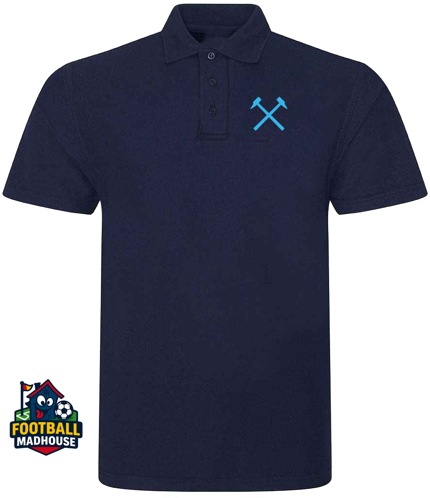 West Ham United Hammers Navy Polo
