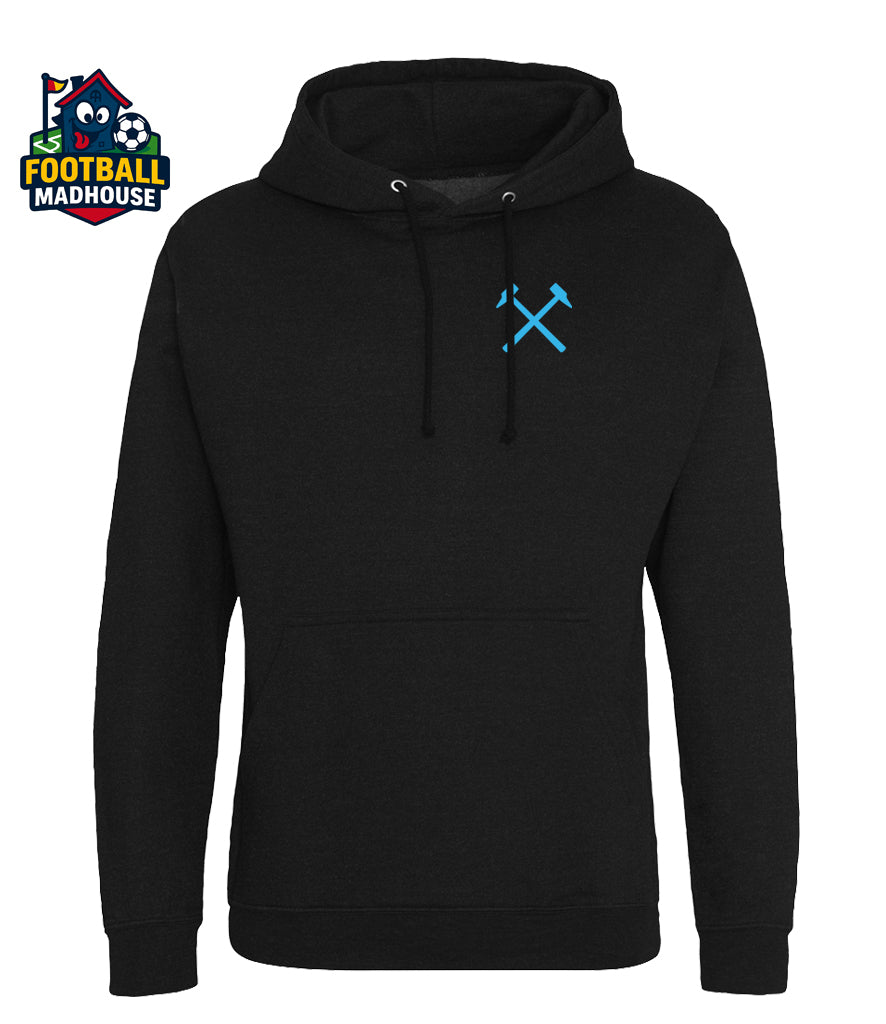 West Ham Hammers Black Hoodie
