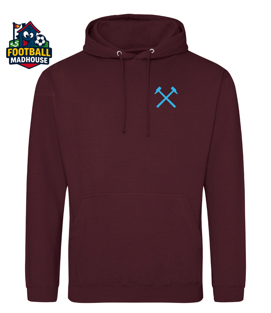 West Ham Hammers Claret Hoodie