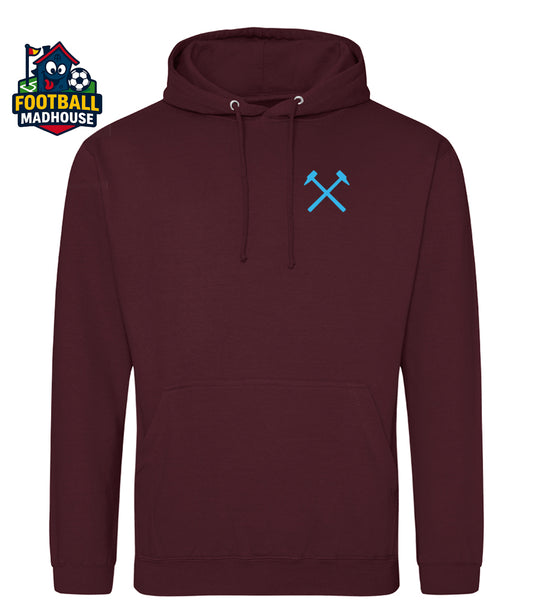 West Ham Hammers Claret Hoodie